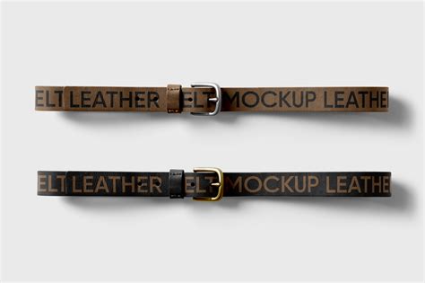 belt mockup free download.